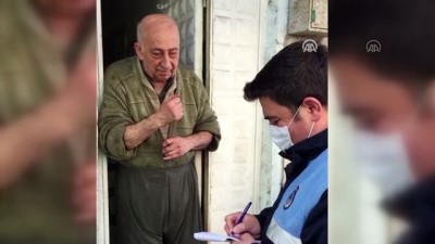 Burhan Amcanın Zabıtadan İstekleri Duygulandırdı