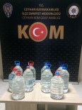 Ceyhan'da 50 Litre Kaçak Alkol Ele Geçirildi