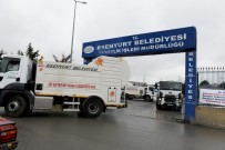 ESENYURT BELEDİYESİ - Esenyurt'ta Cadde Ve Sokaklar Korona Virüse Karşı Yıkanıyor