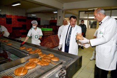 Gürkan'dan Ekmek Fabrikasına  Ziyaret