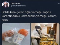 DOKUNULMAZLIK - Karantinadaki vatandaş ve sağlık personeline verilen yemek üzerinden provokasyon yapan doktor gözaltında