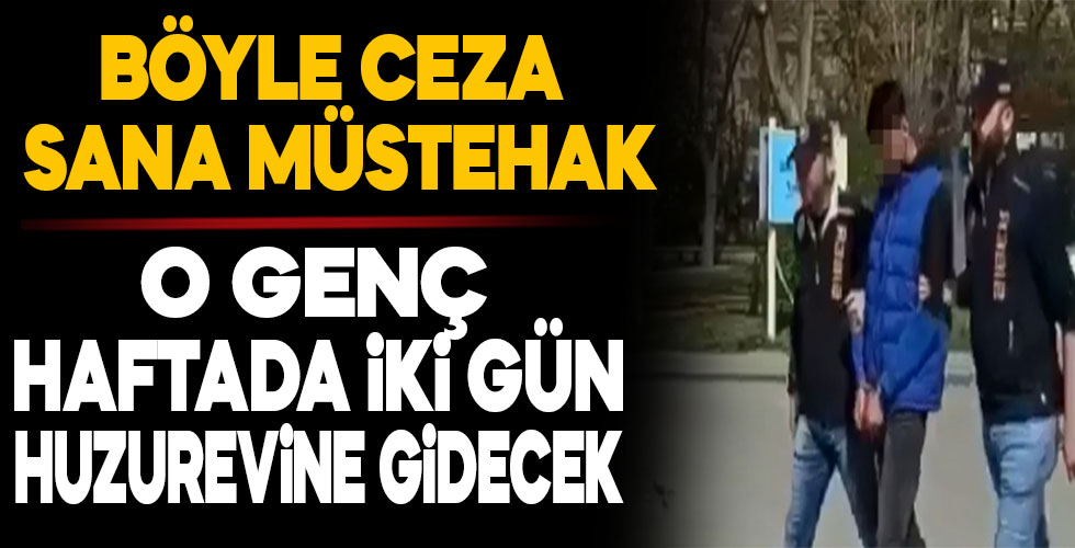 Kendisini polis olarak tanıttı, tehdit etti, paylaştı