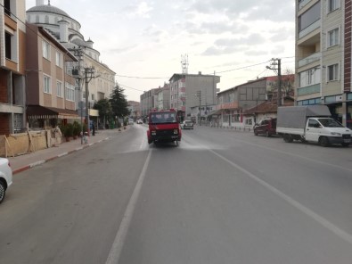 Muratlı'da Sokak Sokak Dezenfekte Çalışmaları
