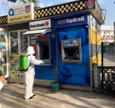 SOSYAL YARDIM - Muratpaşa'da Dezenfekte Çalışmaları Sürüyor