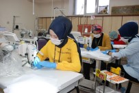 MİLLİ EĞİTİM BAKANLIĞI - Nene Hatun'un Torunları Maske Üretiyor