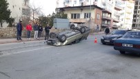 DİREKSİYON - Otomobil Takla Attı Açıklaması 1 Yaralı