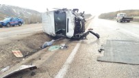 DİREKSİYON - Trafik Kazası 2 Yaralı