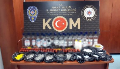 Adana'da Kaçak İçki Operasyonu