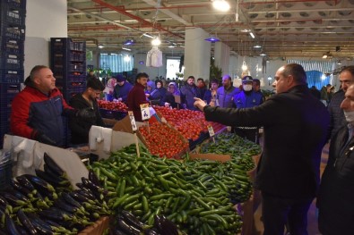 Başkan Sertaslan'dan Kapalı Pazar Denetimi