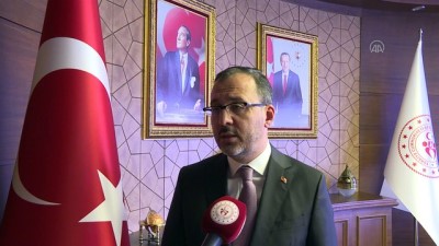Gençlik Ve Spor Bakanı Mehmet Muharrem Kasapoğlu, Olimpiyatların Ertelenmesini Değerlendirdi Açıklaması