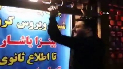 İran'da Bir Pizzacı, Yaptığı Pizzaları Ücretsiz Olarak Sağlık Çalışanlarına Dağıttı
