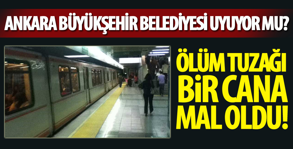 Metroda raylara düşen görme engelli vatandaş hayatını kaybetti