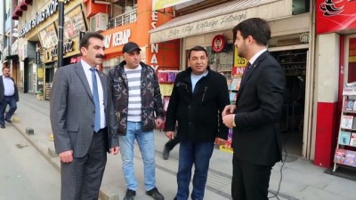 Sivas'ta Taksiler Ve Duraklar Dezenfekte Ediliyor