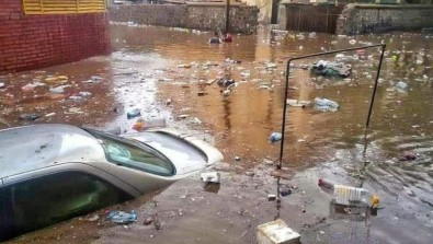 Yemen'de Sel Felaketi Açıklaması 2 Ölü