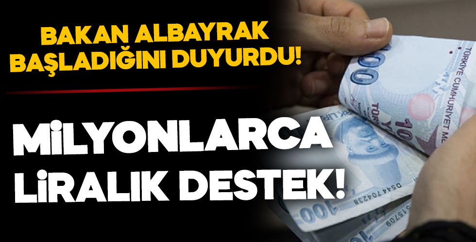 Bakan Albayrak duyurdu: Başvurular başladı!