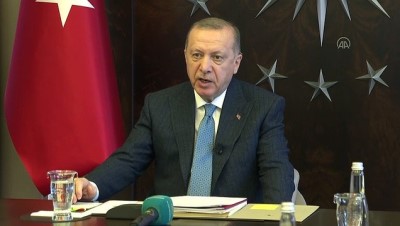 Cumhurbaşkanı Erdoğan'ın Video Konferansla Katıldığı G20 Liderler Olağanüstü Zirvesi Sona Erdi