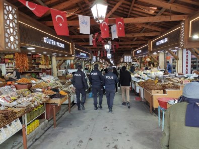 Elazığ Kapalı Çarşı'da Korona Virüs Tedbirleri