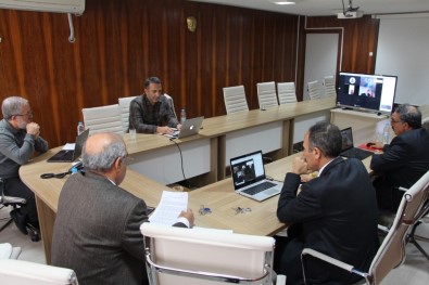 Fırat Üniversitesinde  Telekonferanslı Toplantı