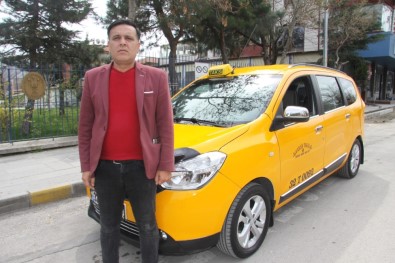 Ispartalı Taksiciden 'Korona Virüs' Fedakarlığı