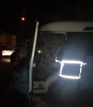 YANGINA MÜDAHALE - Keşan'da Gece Yarısı Korkutan Araç Yangını