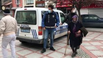 EDİRNE - 'Saniye Teyze' Emekli Maaşını Polis Ekipleriyle Çekti