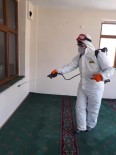 KARAHISAR - Saray Belediyesinden Dezenfekte Çalışması