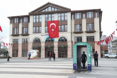 Türkiye'de bir ilk; dezenfeksiyon tüneli