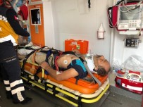 HAMZALı - 12 Metreden Düşen İnşaat İşçisi Ağır Yaralandı