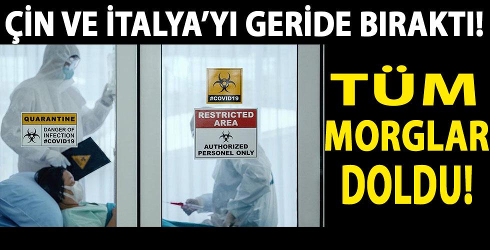 ABD, corona virüs vaka sayısında Çin ve İtalya’yı geride bıraktı!