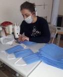 İL MİLLİ EĞİTİM MÜDÜRÜ - Amasya Halk Eğitim Merkezi'nden Koruyucu Maske Üretimi
