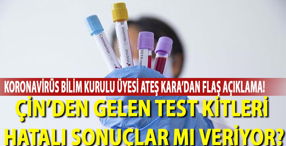Bilim Kurulu üyesi Prof. Ateş Kara Çin'den gelen kitlerle ilgili korkunç gerçeği açıkladı