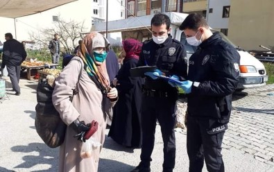 Bozkurt'ta Yasağa Uymayan 5 Kişiye Para Cezası Kesildi