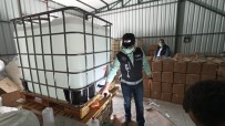 ADLİ KONTROL - Bursa'da Kaçak 1 Milyon Liralık Dezenfektan Üreten 5 Kişi Adli Kontrolle Serbest
