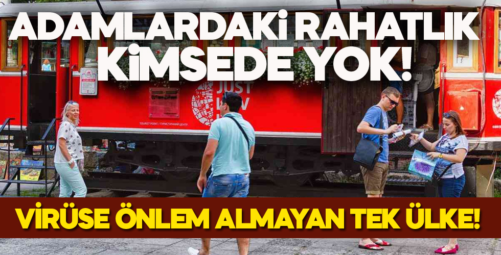 Corona virüse önlem almayan tek ülke