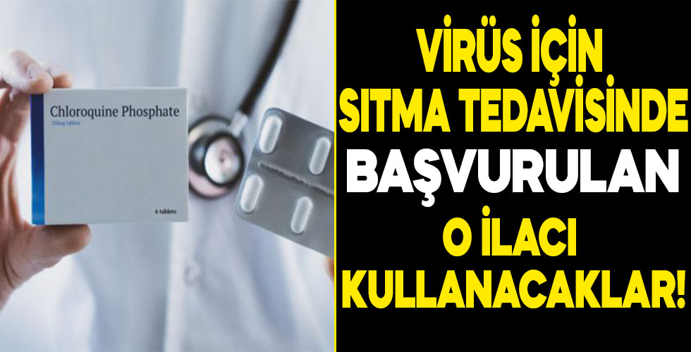 Sıtma Tedavisinde Başvurulan Klorokinin Kovid-19'A Karşı Kullanımına İzin
