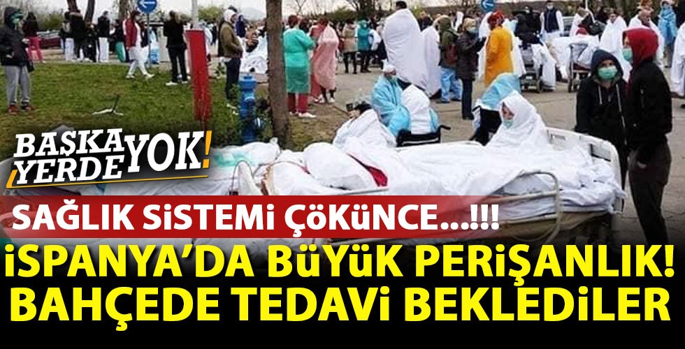 İspanya'da büyük perişanlık!
