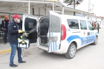 POLİS ARACI - Karaman'da Polis Araçları Korona Virüsüne Karşı Dezenfekte Edildi