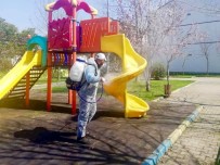 KÖRFEZ - Körfez'de Oyun Grupları Dezenfekte Ediliyor