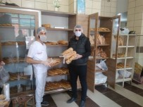 AHMET ÇELIK - Muhtardan 'Evde Kal, Ekmeğin Bizden' Kampanyası