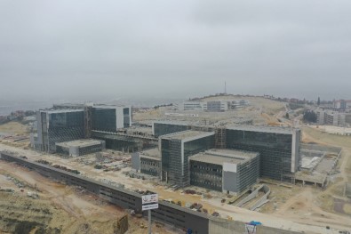 (Özel) 368 Bin 648 Metrekarelik Alanda İnşa Edilen Kocaeli Şehir Hastanesi'nde Sona Yaklaşılıyor