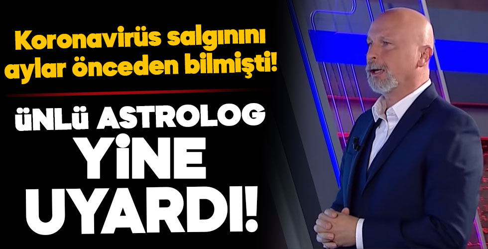 Salgını aylar önceden bilmişti! Yine uyardı