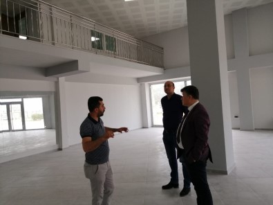 Spor İl Müdürü Fillikçioğlu, ADÜ Park Genç Ofis'te İncelemelerde Bulundu