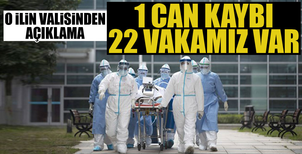Vali ilindeki vaka sayısını açıkladı!