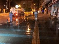 ŞEHİT BİNBAŞI - Antalya'da Caddeler, Sokaklar, Meydanlar Dezenfekte Ediliyor