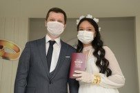 NİKAH TÖRENİ - Korona Virüsü Evlenmelerine Engel Olamadı