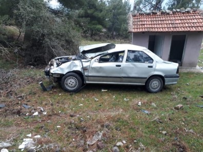 Manisa'da Trafik Kazası Açıklaması 1 Ölü, 2 Yaralı