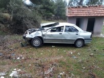 DİREKSİYON - Manisa'da Trafik Kazası Açıklaması 1 Ölü, 2 Yaralı