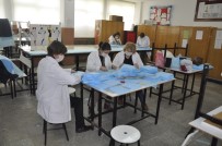 Muratlı'da Lisede Maske Üretimi Haberi
