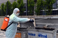 ÇÖP KUTUSU - Osmangazi'de 200 Bin Çöp Konteyneri İlaçlanıyor