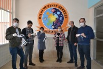 İNGILIZCE - (Özel) Öğretmenlerden Sağlık Çalışanları İçin Yüz Koruyucu Siper